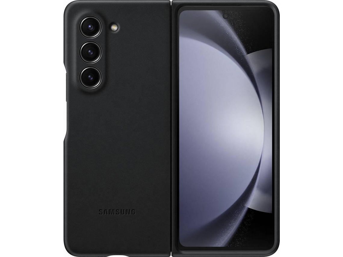 Carcasa SAMSUNG Z Fold 5 Piel Eco Gris