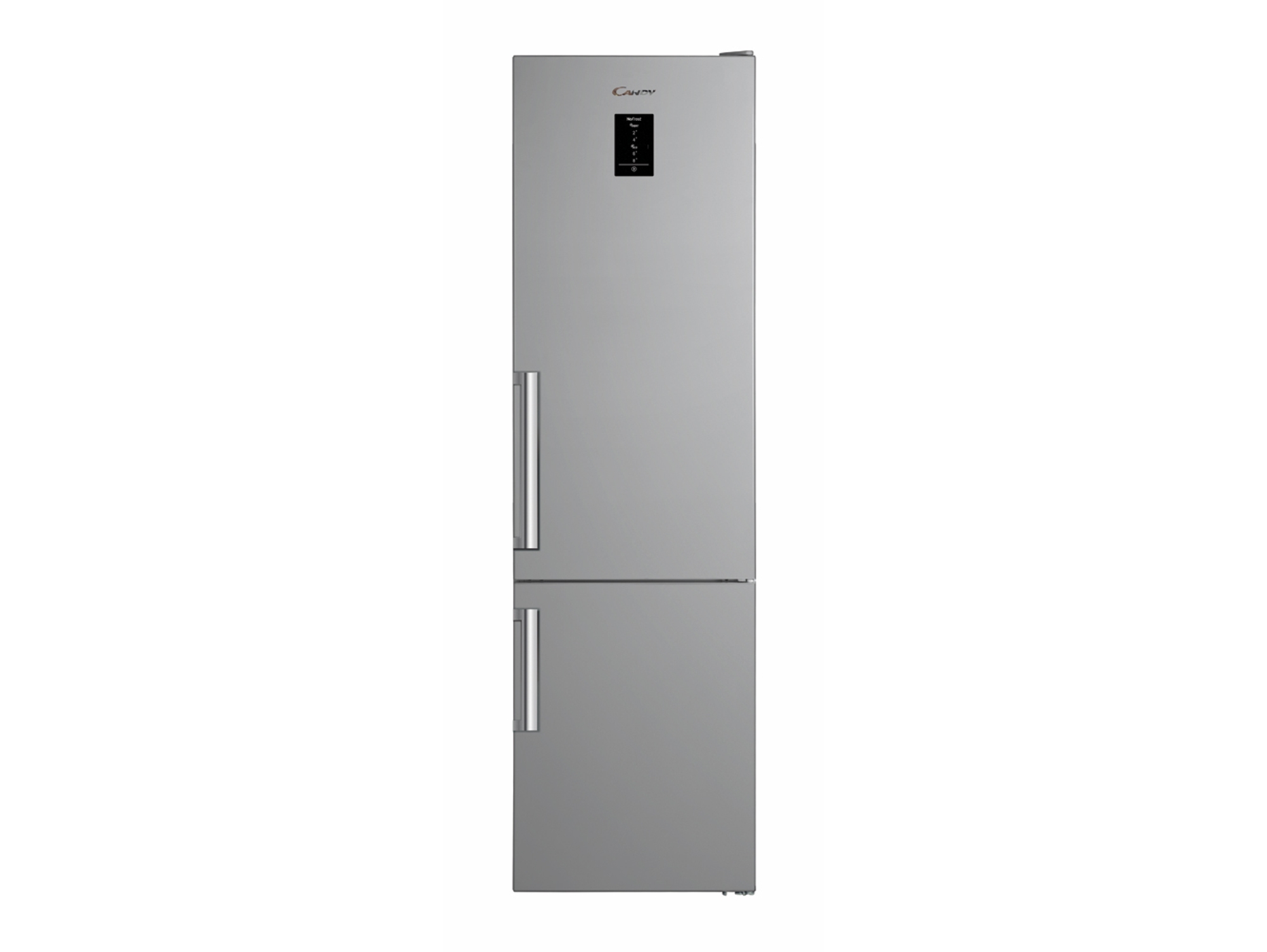 Frigorífico Combi CANDY CVBN 6204  (No Frost - 201 cm - 360 L - Inox)