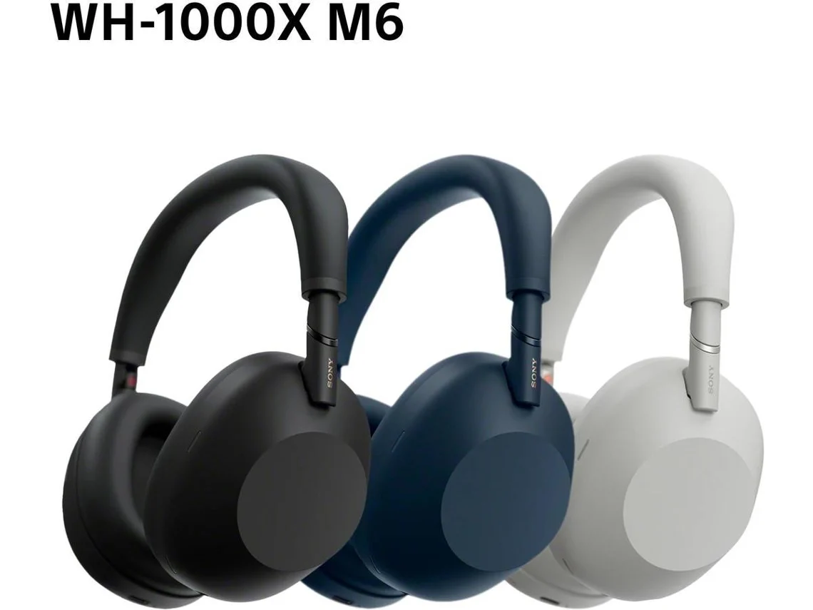 Auriculares Bluetooth SONY WH 1000XM6 (Over Ear - Noise Cancelling