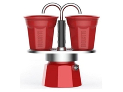 Cafetera BIALETTI Moka 0007303/Mr + 2 Tazas