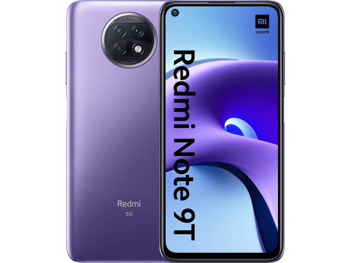 Smartphone XIAOMI Redmi Note 9T 5G (6.53'' - 4 GB - 128 GB - Púrpura)