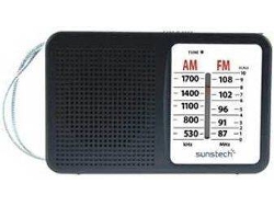 Radio Portátil SUNSTECH RPS411BK