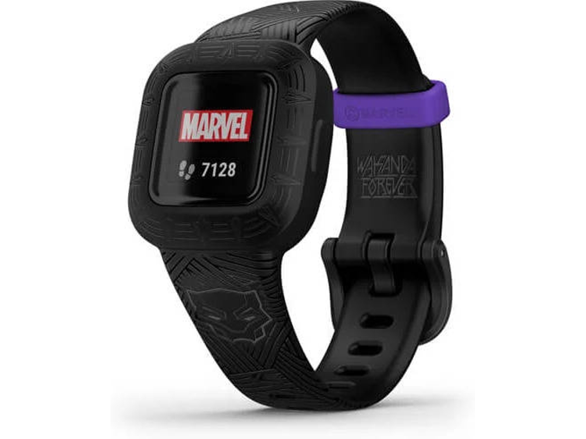 Pulsera Deportiva GARMIN Vivofit JR3 Black Panther Negro