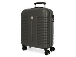 Maleta de Cabina Ampliable ROLL ROAD India Gris (40x55x20+5cm - 37L)