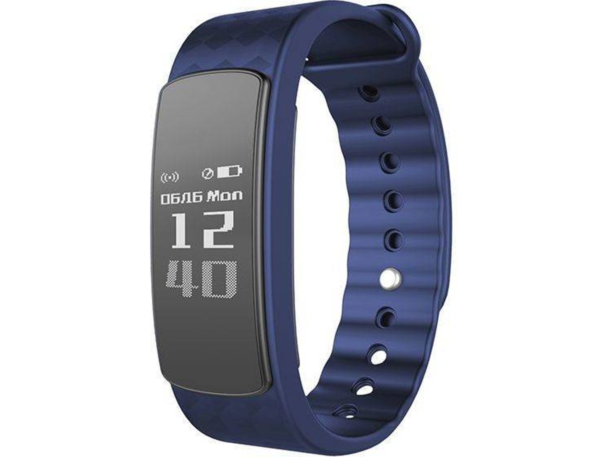 Pulsera de actividad LEOTEC Fitness Multisports HR (Bluetooth - Hasta 10 días de autonomía - Resistente al agua - Azul)