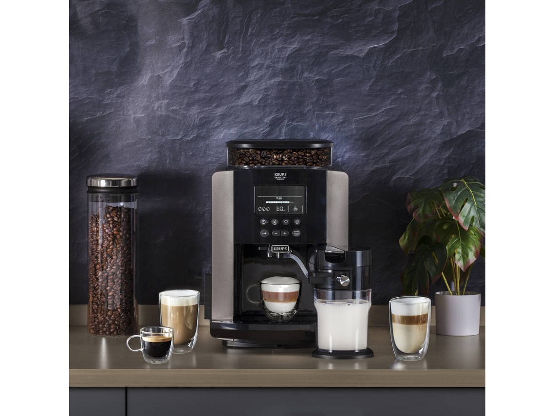 Cafetera KRUPS EA819E10 (15 bar - 3 Niveles de molienda)