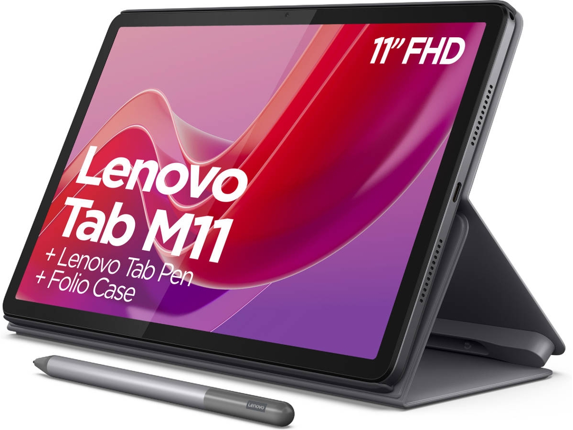 Tablet LENOVO M11 (11'' - 128 GB - RAM: 8 GB - Wi-Fi - Gris) +