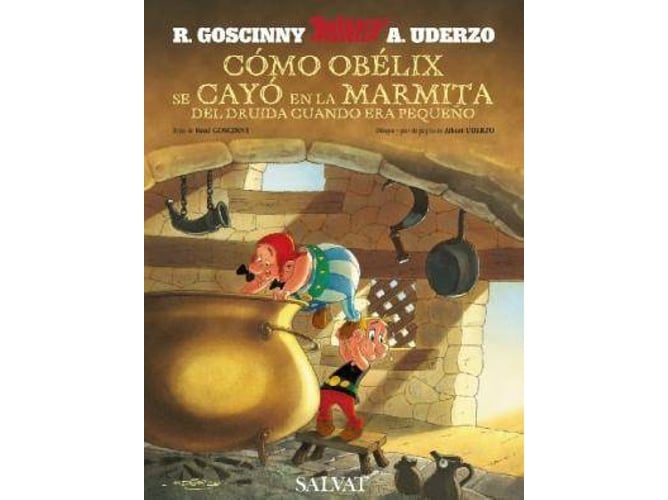 Se Cayó En la marmita del druida cuando era pequeño libro como rené goscinny 2010 castellano partir 10 años