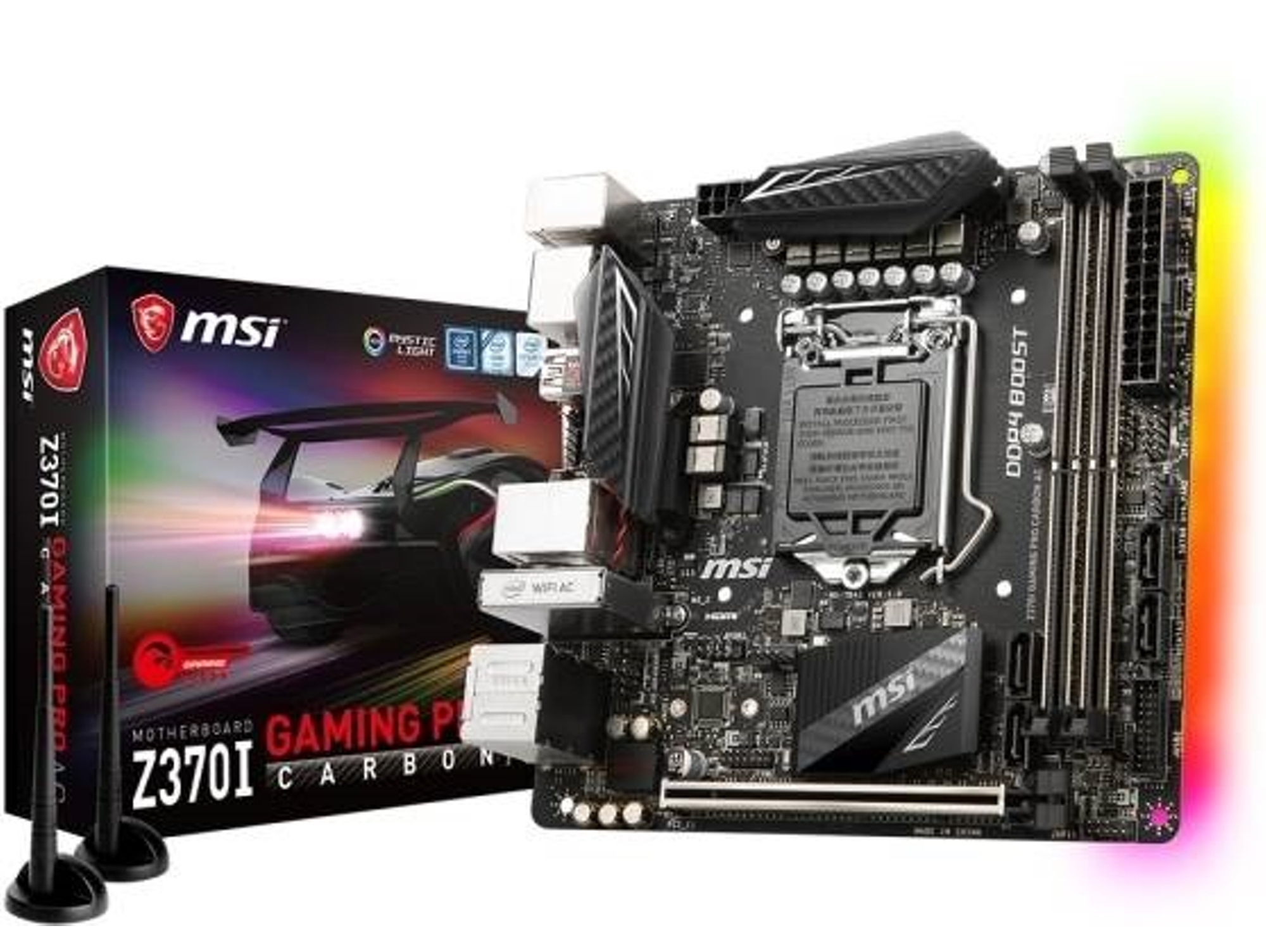 Placa Base MSI Z370I Gaming Pro Carbon AC