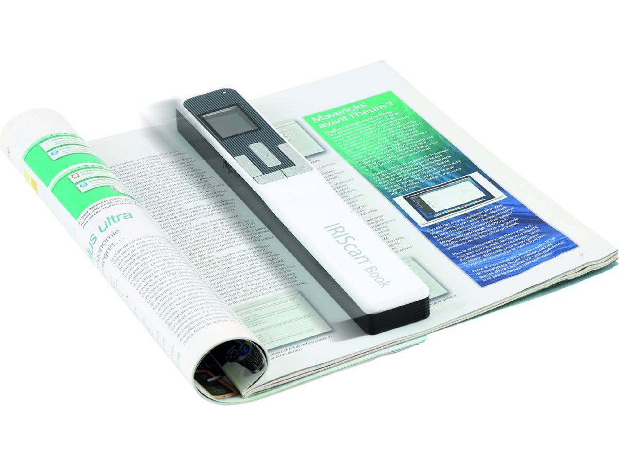 Escáner Portátil IRIScan Book-5 Blanco (Caja Abierta)