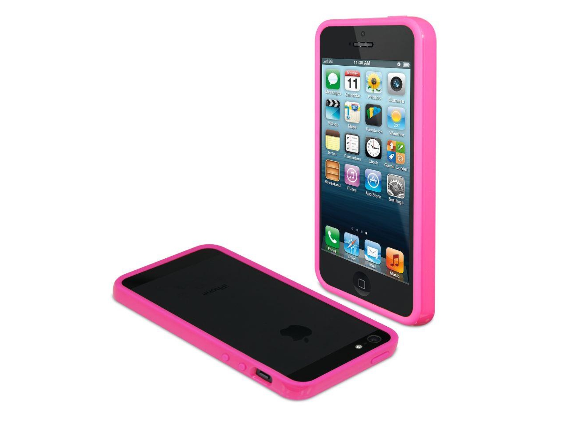 Funda Bumper MUVIT para iPhone 5 / 5S / SE Rosa