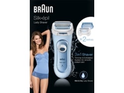 Depiladora BRAUN LS5160 (Corte - Multizonas - Pilas)