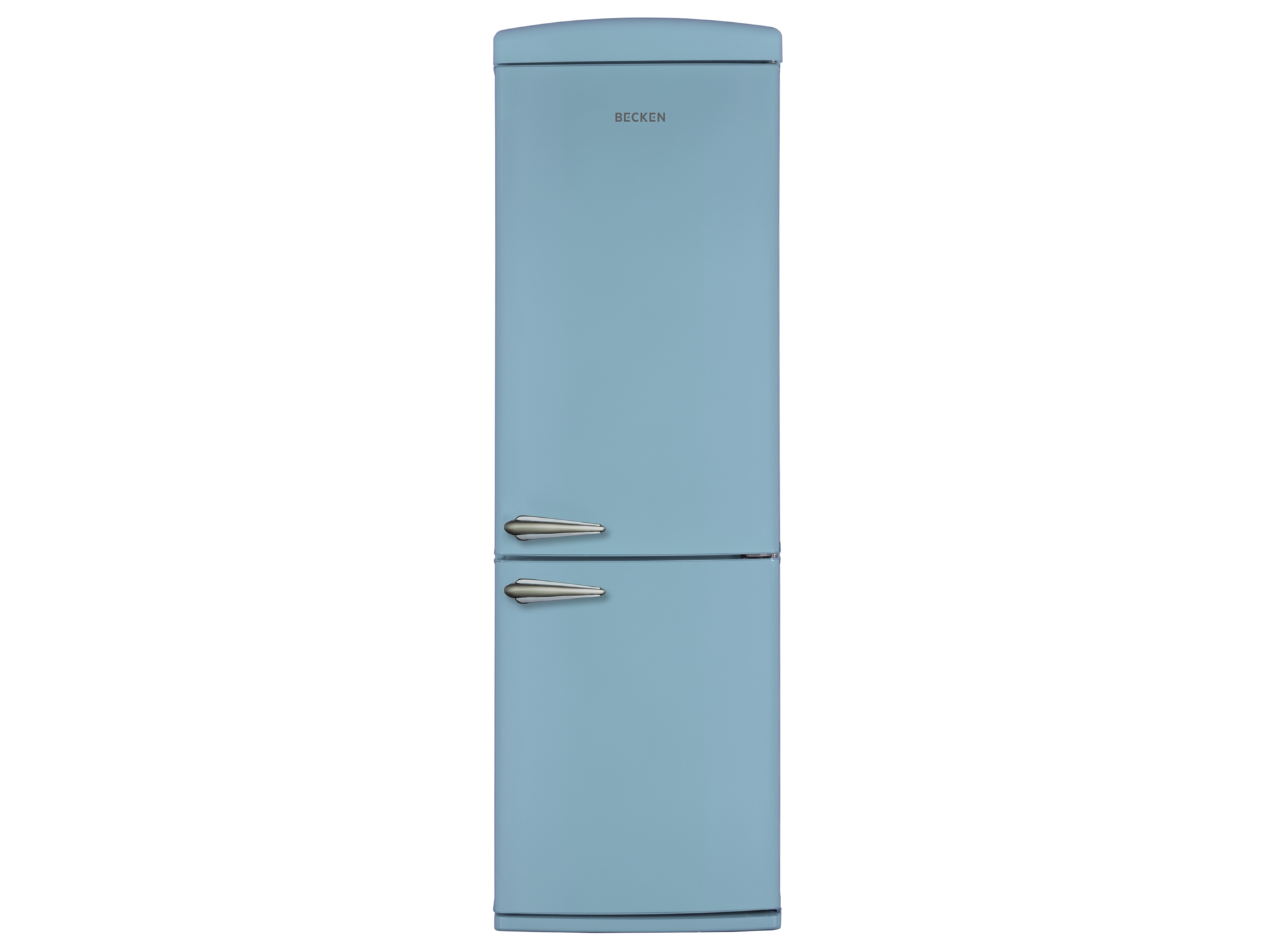 Frigorífico Combi BECKEN Vintage Lovers BC3362 BL (No Frost - 190 cm - 335 L - Azul)
