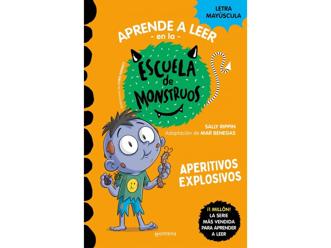 Libro Apreder a Leer en la Escuela de Monstruos - Aperitivos Explosivos
