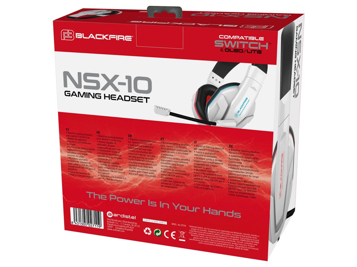 Auriculares con cable ARDISTEL Blackfire NSX-10 | Worten Canarias