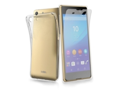 Carcasa y Protector de Pantalla Sony Xperia M5 SBS Aero Transparente