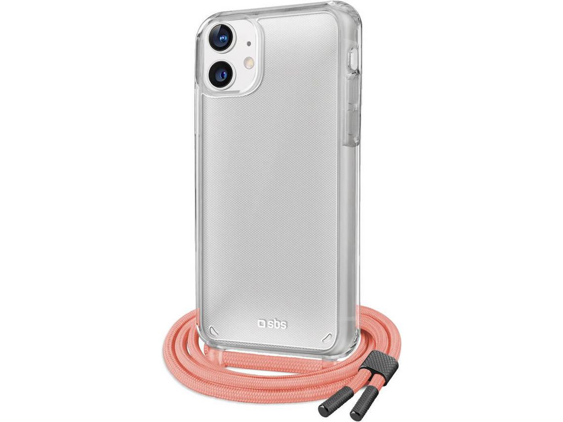 Funda para iPhone 12 SBS Cordón Naranja