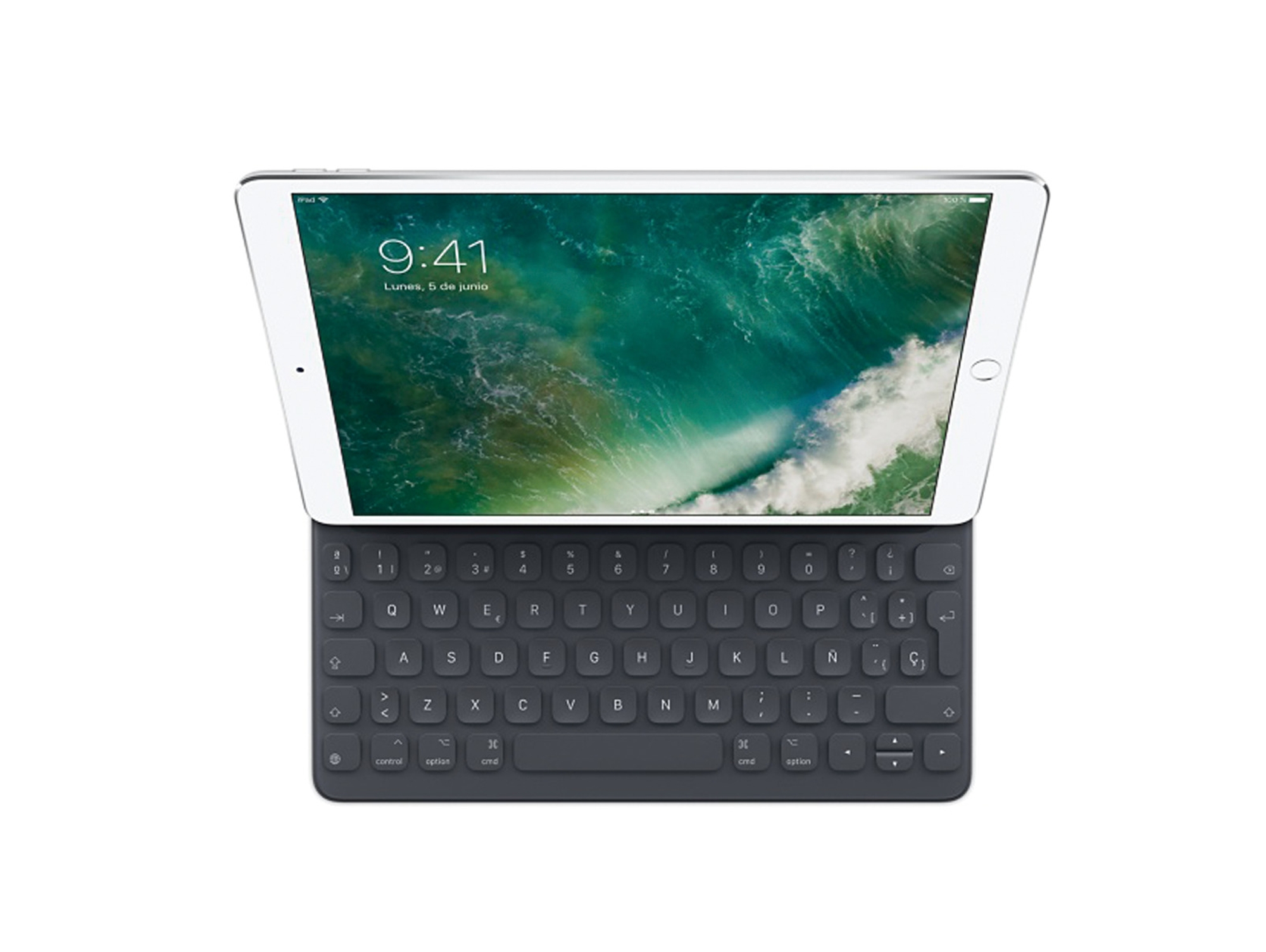 Funda Teclado APPLE Smart Keyboard (iPad Pro - 10.5'' - Negro)