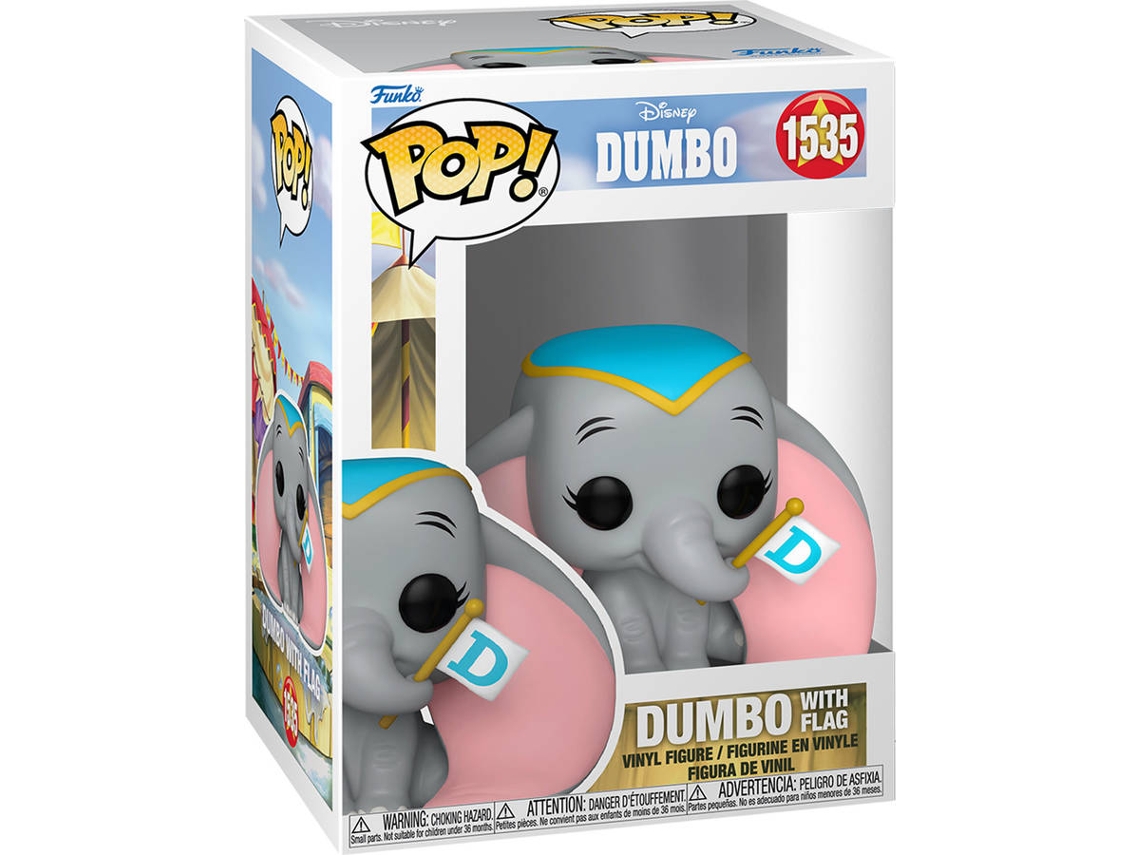 Figura FUNKO Pop! Disney: Dumbo S3¿ Dumbo with Flag (Posible Chase)