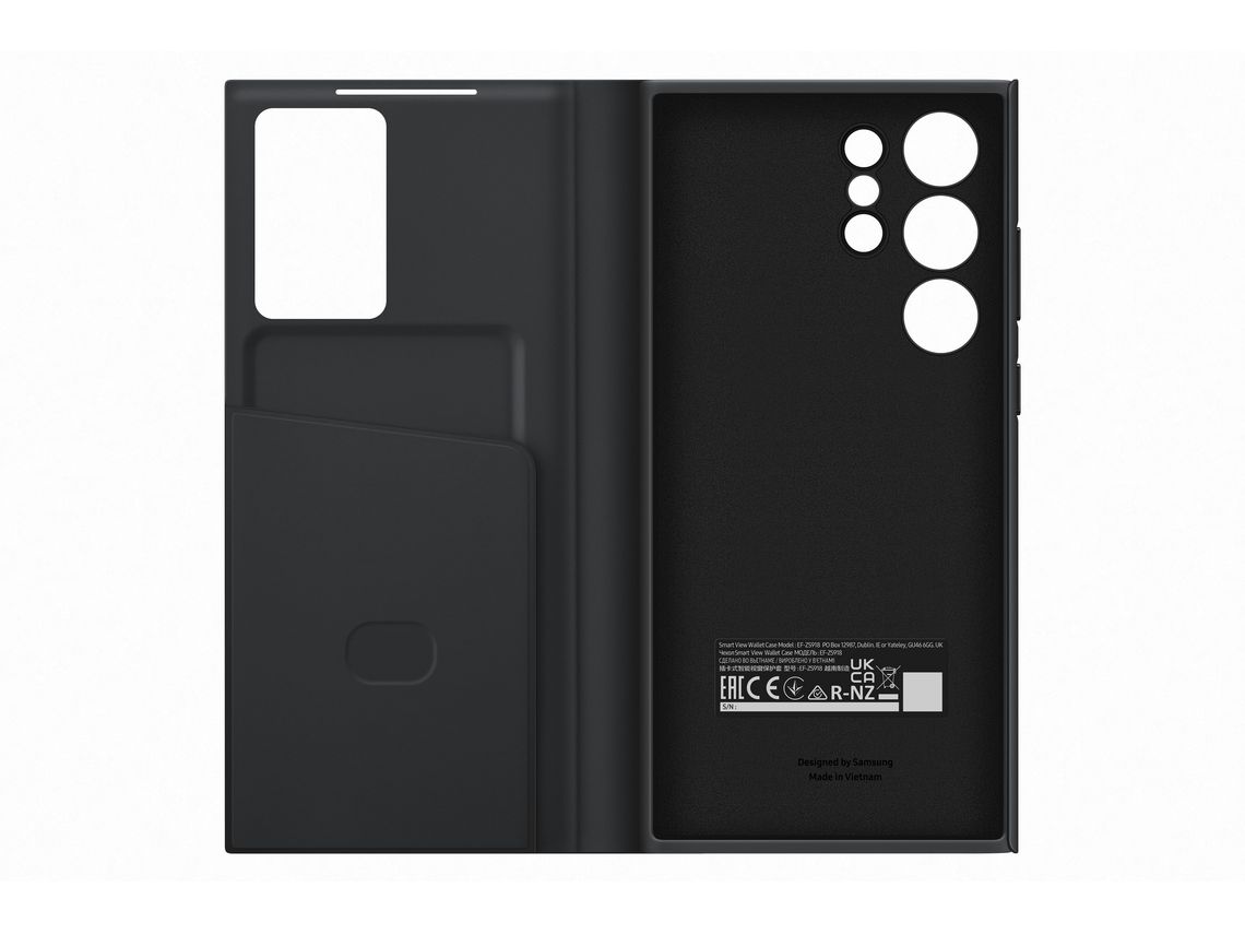 Carcasa SAMSUNG Galaxy S23+ Clear View Negro