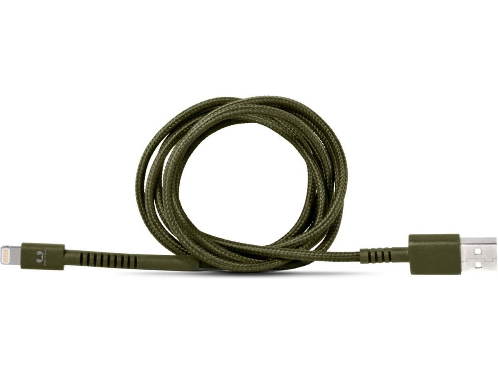 Cable FRESH 'N REBEL Fabriq (USB - Lightning - 1.5 m - Verde)