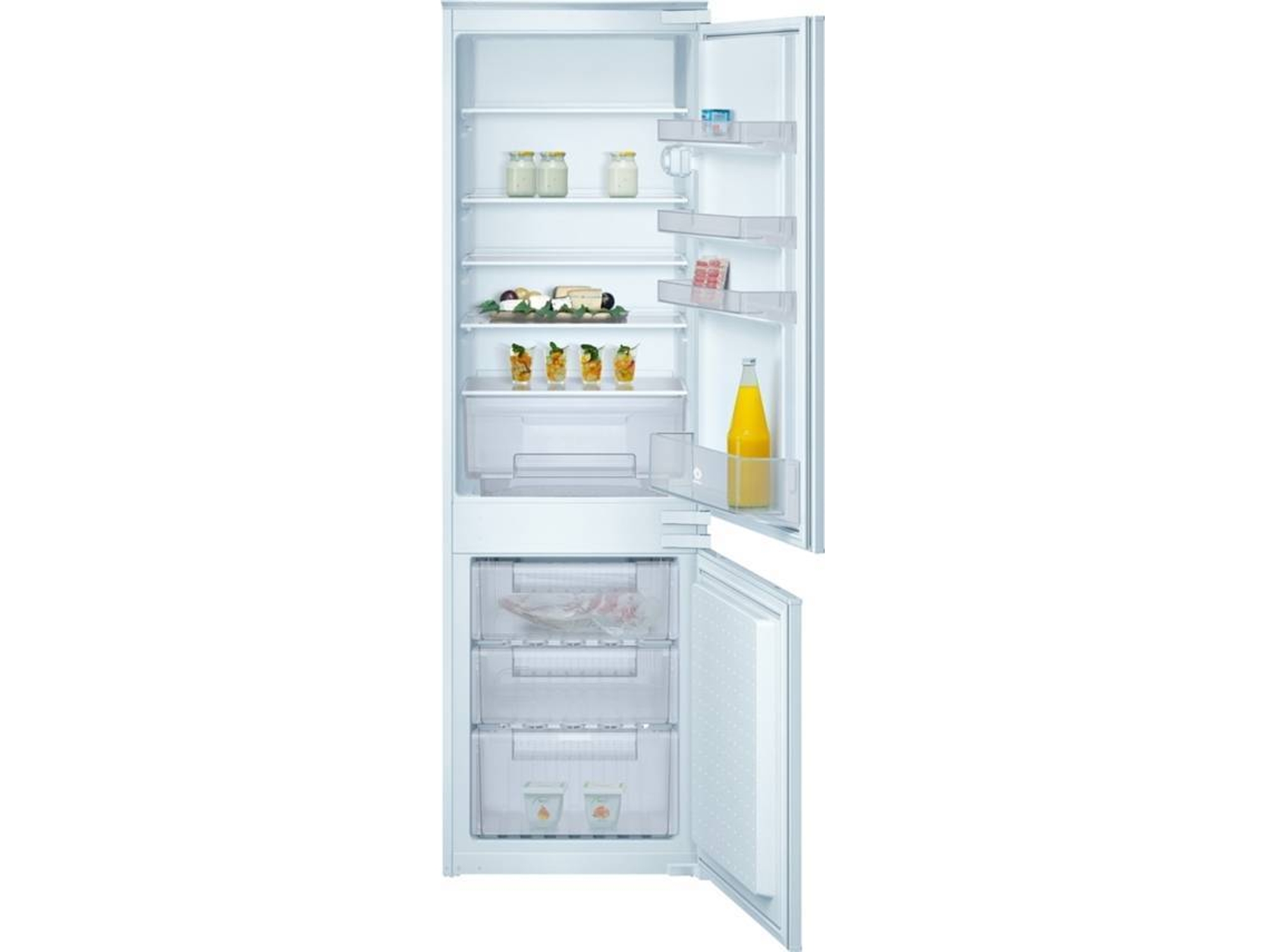 Frigorífico Combi Integrable BALAY 3KIB1820 (Circulación dinámica - 177.2 cm - 265 L - Blanco)