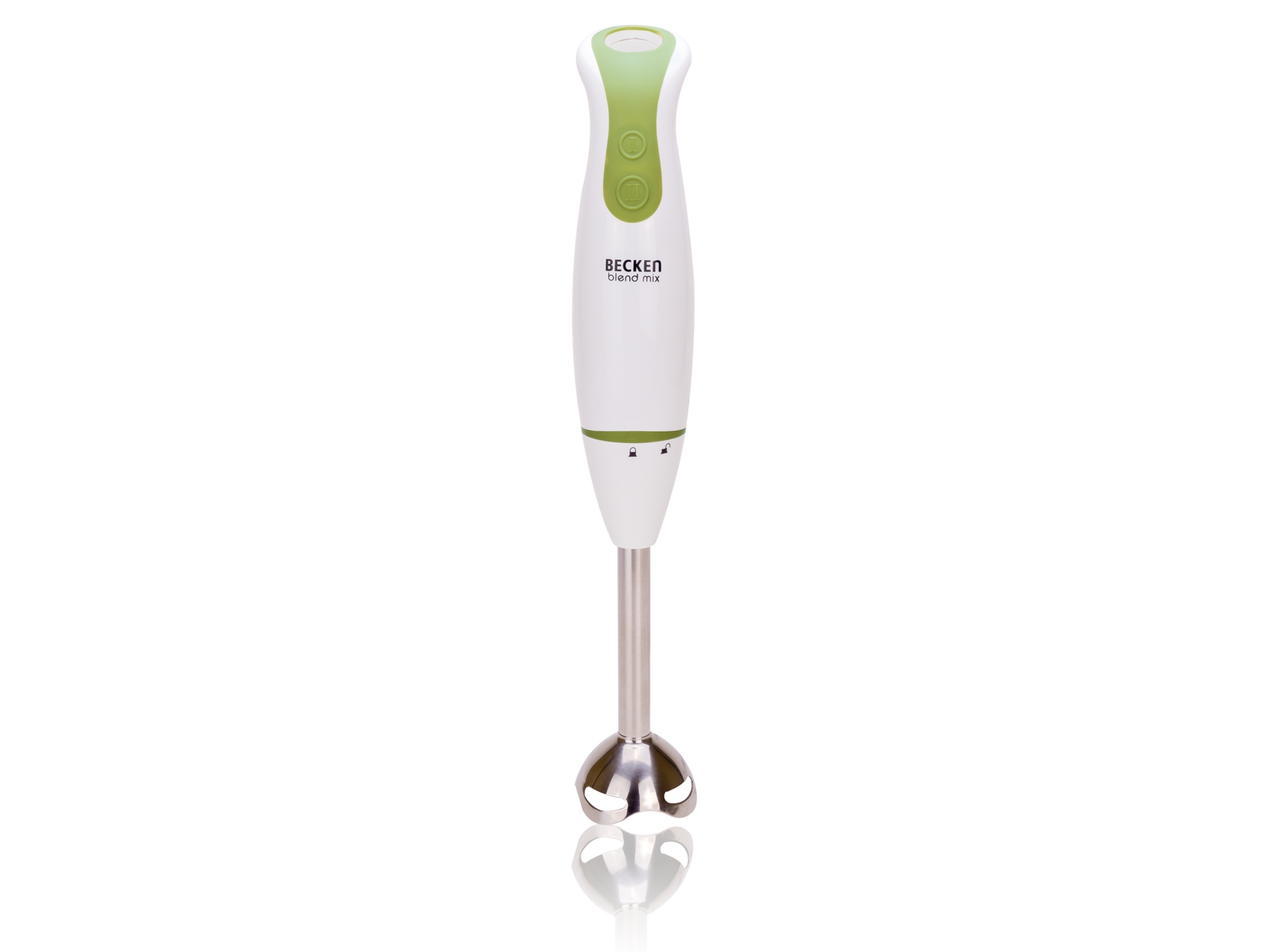 Batidora de Mano  BECKEN LW-3315 (400 W - Blanco y Verde)