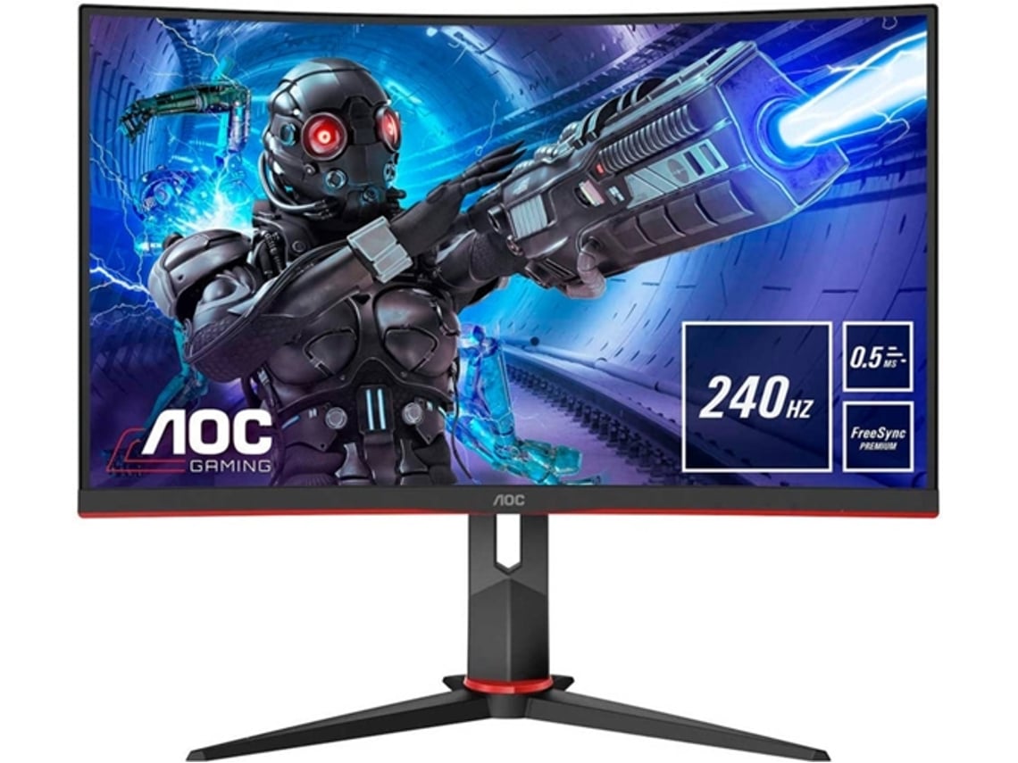 Monitor Gaming Curvo AOC C27G2ZE/BK (27'' - 0.5 ms - 240 Hz