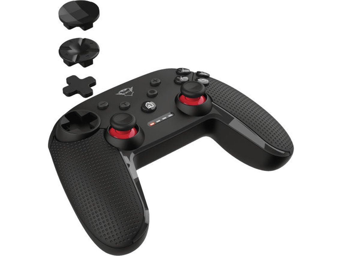 Mando Nintendo Switch TRUST GXT 1230 Muta Negro (Inalámbrico)