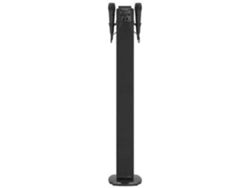 Torre de Sonido con Micrófonos SUNSTECH STBTK150BK 