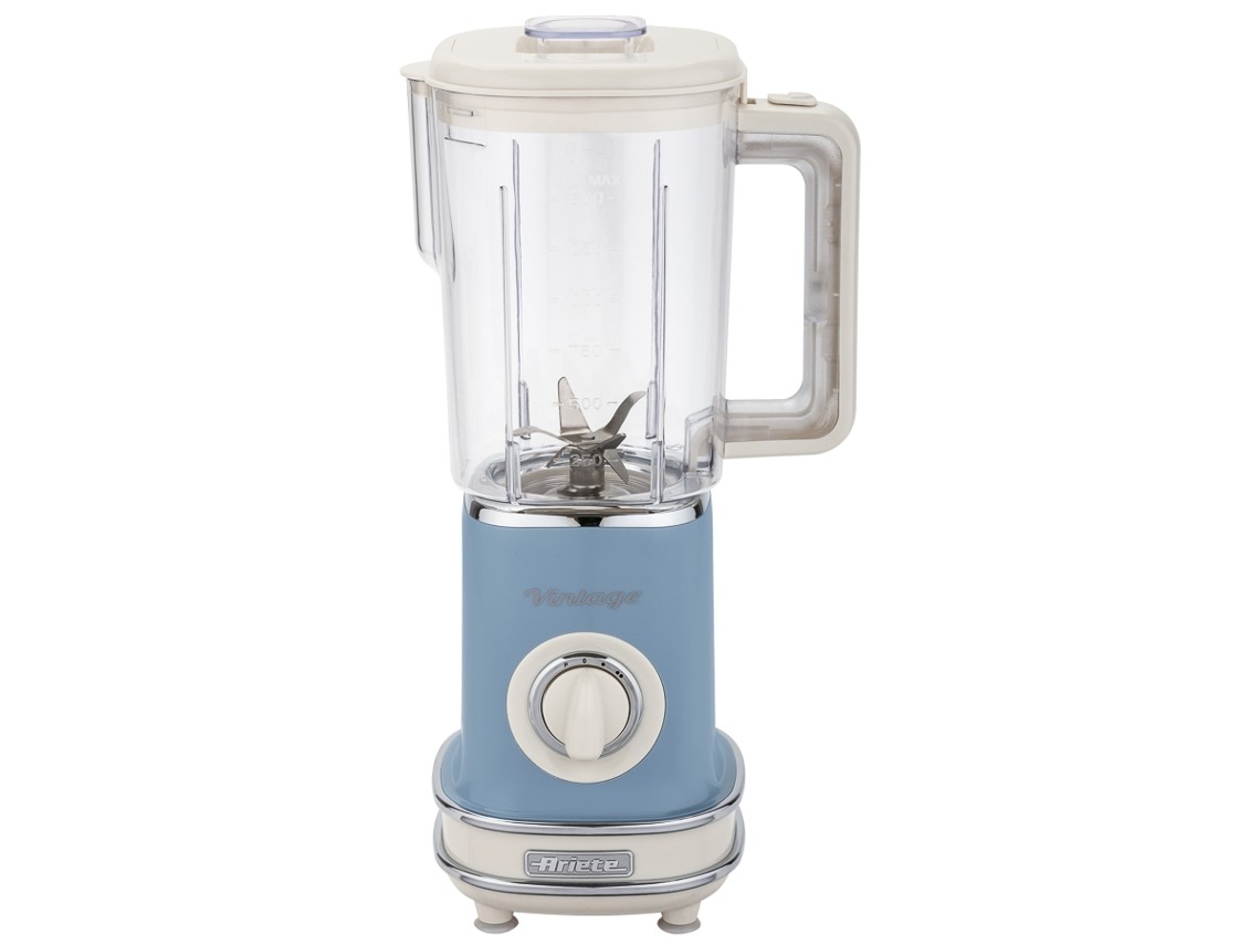 Batidora de Vaso ARIETE 568 Frullatore Vintage (500 W - 1.5 L - Azul)