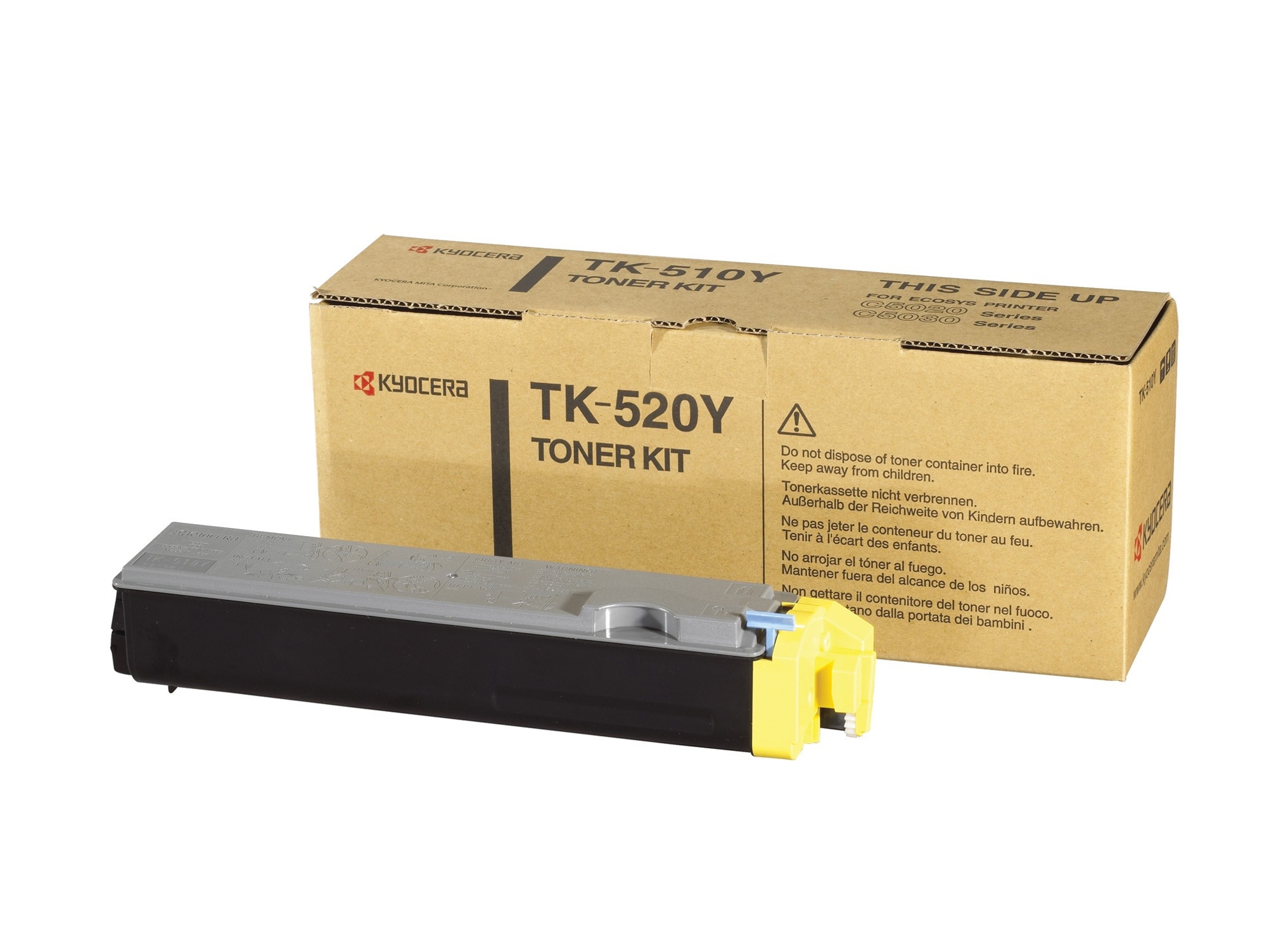 Cartucho de tóner Original KYOCERA TK 520Y Amarillo  para FS-C5015N