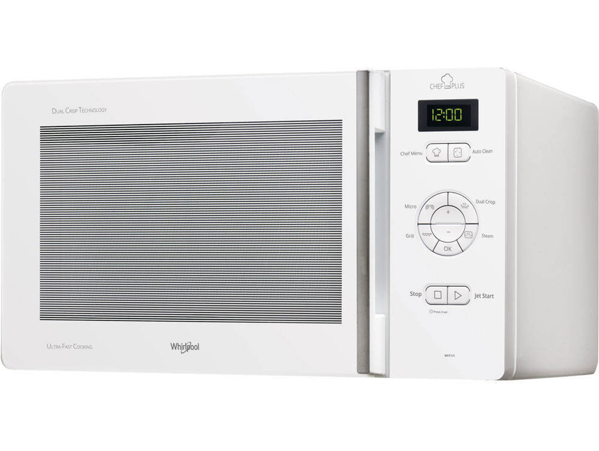 Microondas WHIRLPOOL MCP 346WH (Caja Abierta - 25 L - Sin Grill - Blanco)