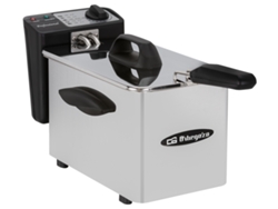 Freidora Semi-Profesional ORBEGOZO FDR25 (2.5 kg - Inox)