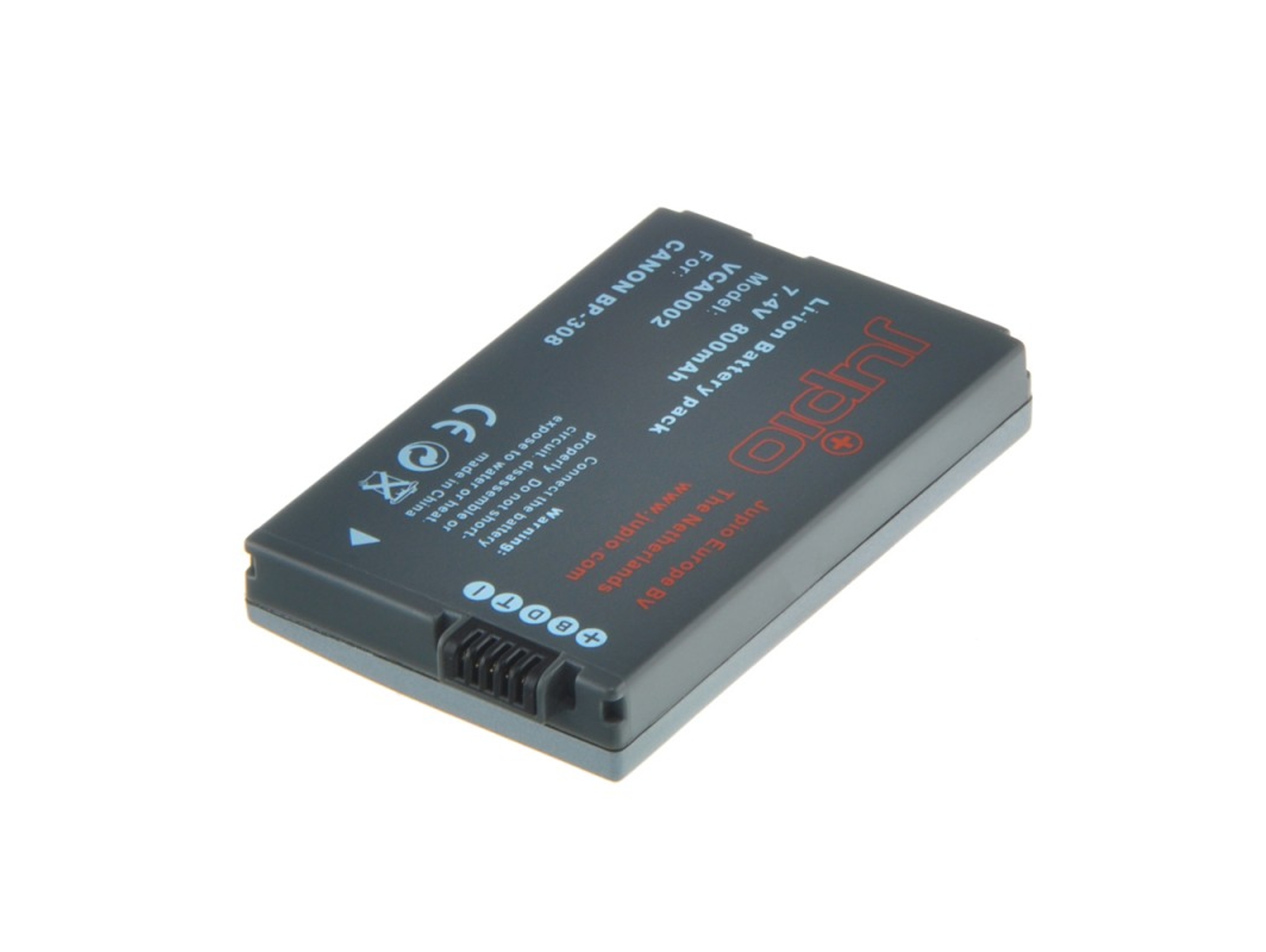 Batería JUPIO VCA0002 Canon BP-308 800mAh