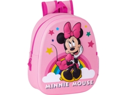 Mochila MINNIE MOUSE 3D (27 x 32 x 4)