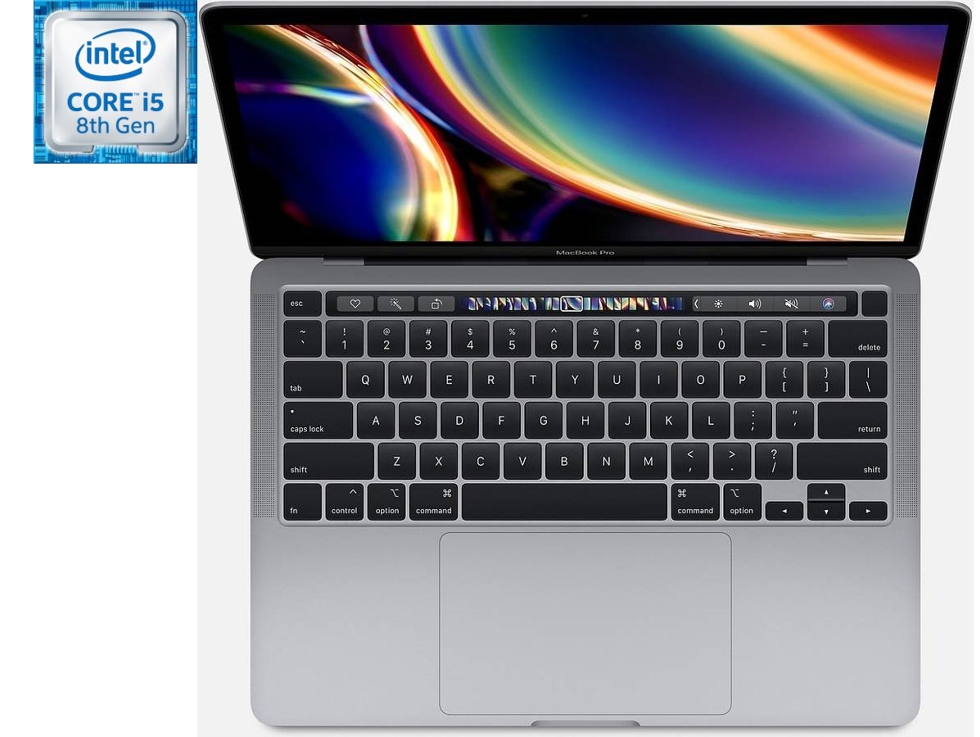 MacBook Pro 2020 APPLE Gris Espacial - MXK32Y/A (13.3'' - Intel