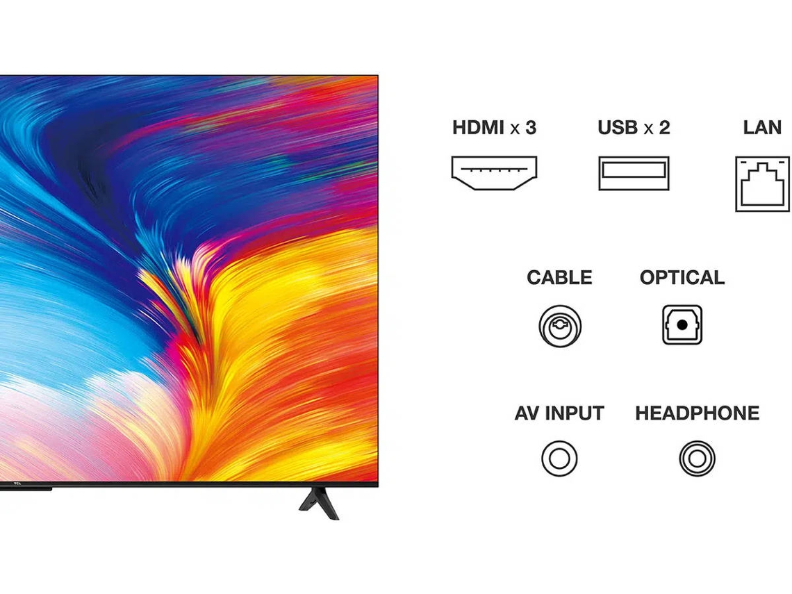 TV TCL 58P635 (LED - 58'' - 147 cm - 4K Ultra HD - Smart TV