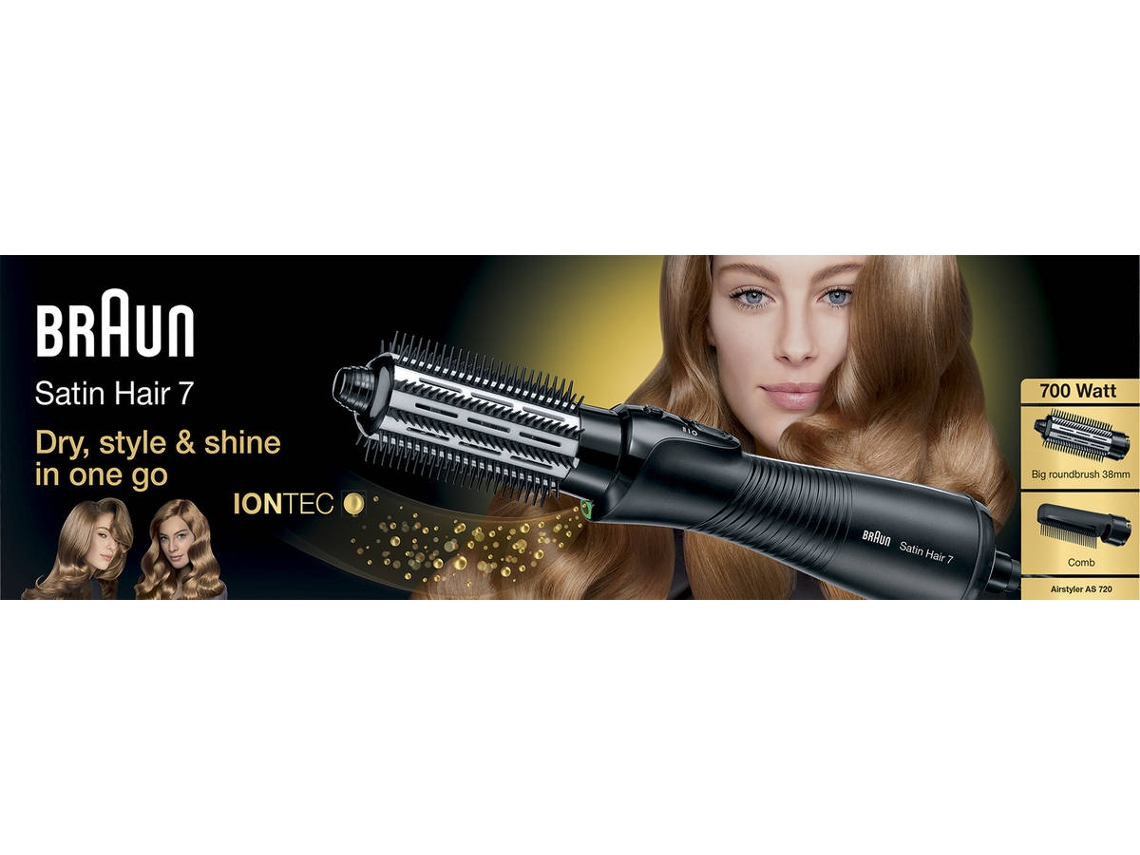 Moldeador BRAUN Iónico Satin Hair AS 720