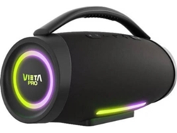 Altavoz Bluetooth VIETA Pro Thunder 2 (150 W - Autonomia: 24 h - Negro)