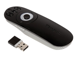 Presentador TARGUS Multimedia Presentation Remote Negro Inalámbrico (Con Laser)
