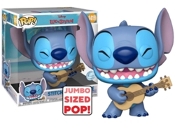 Figura FUNKO Pop! Jumbo: Lilo & Stitch con Ukelele (Posible Chase)