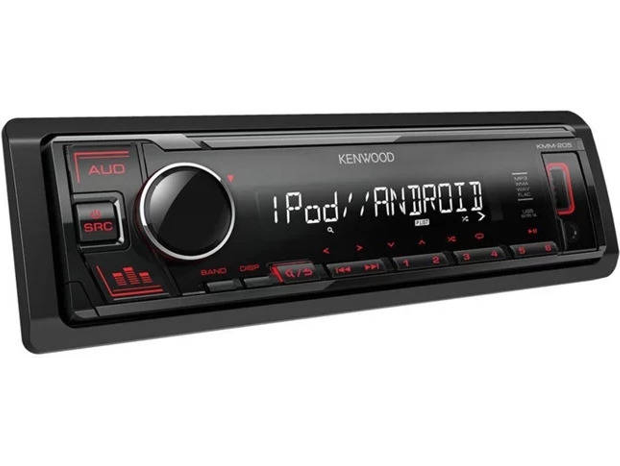 Autorradio KENWOOD KMM-205 (Caja Abierta - Bluetooth - USB - AUX)