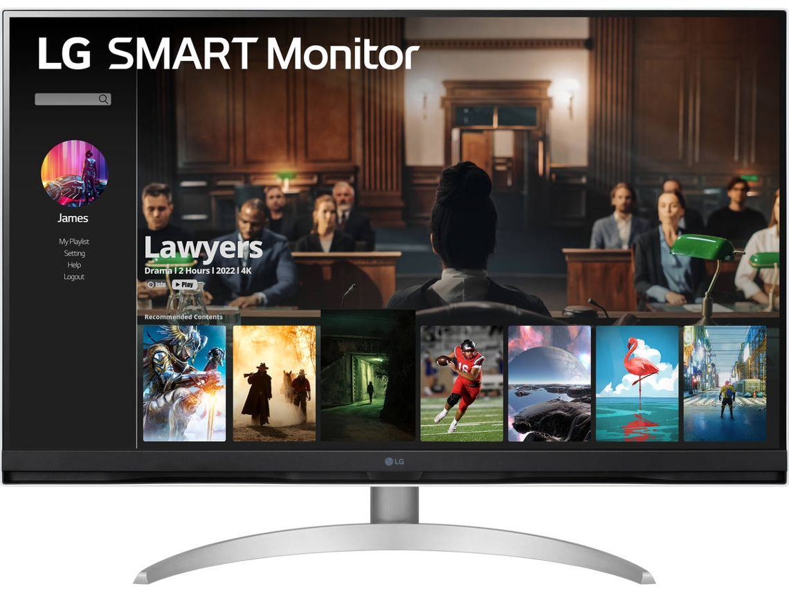 Smart Monitor LG 32SQ700S-W (32