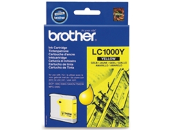 Cartucho BROTHER LC1000Y Amarillo (400 páginas)