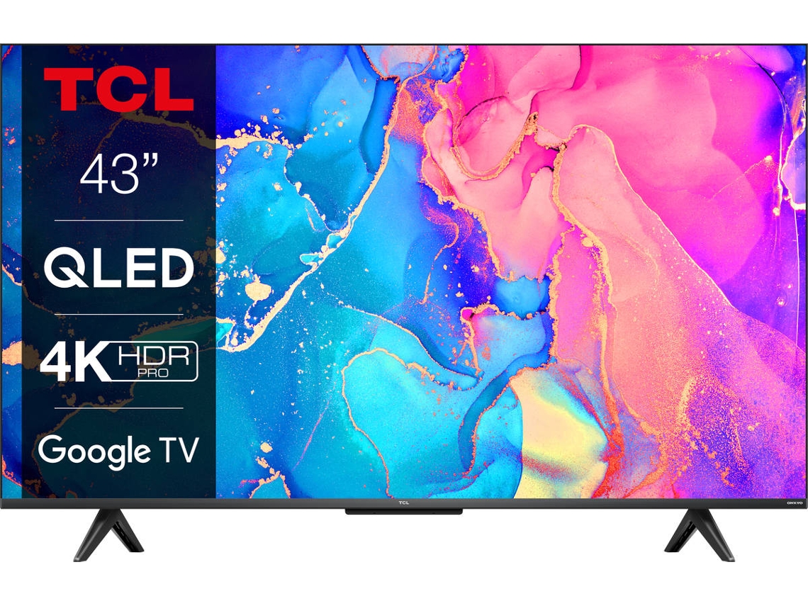 TV TCL 43C635 (QLED - 43'' - 109 cm - 4K Ultra HD - Smart TV)