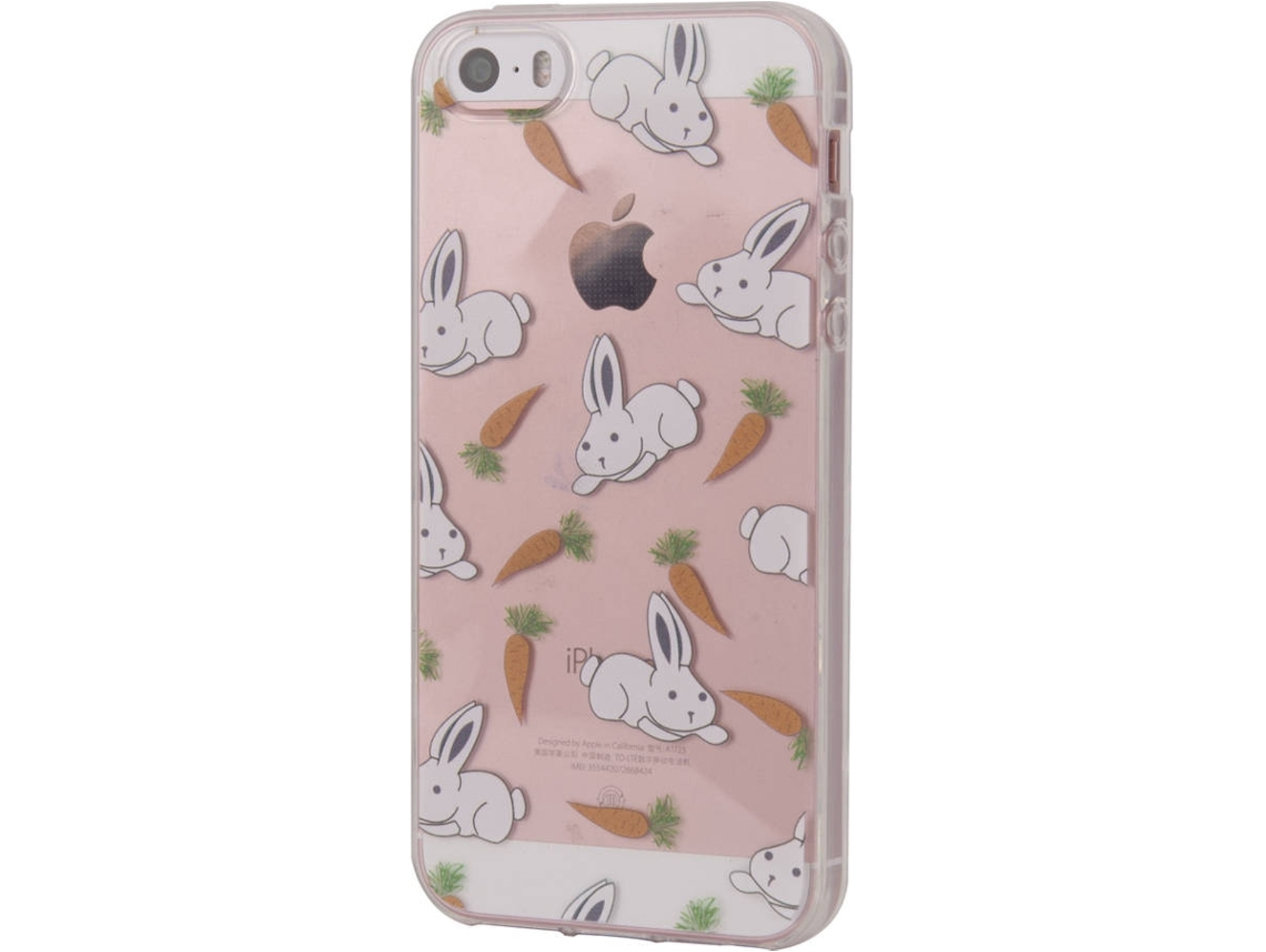 Carcasa iPhone SE, 5, 5s KUNFT Bunnies Blanco