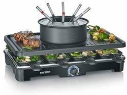Grill Raclette SEVERIN RG2347 (1400W - Negro)