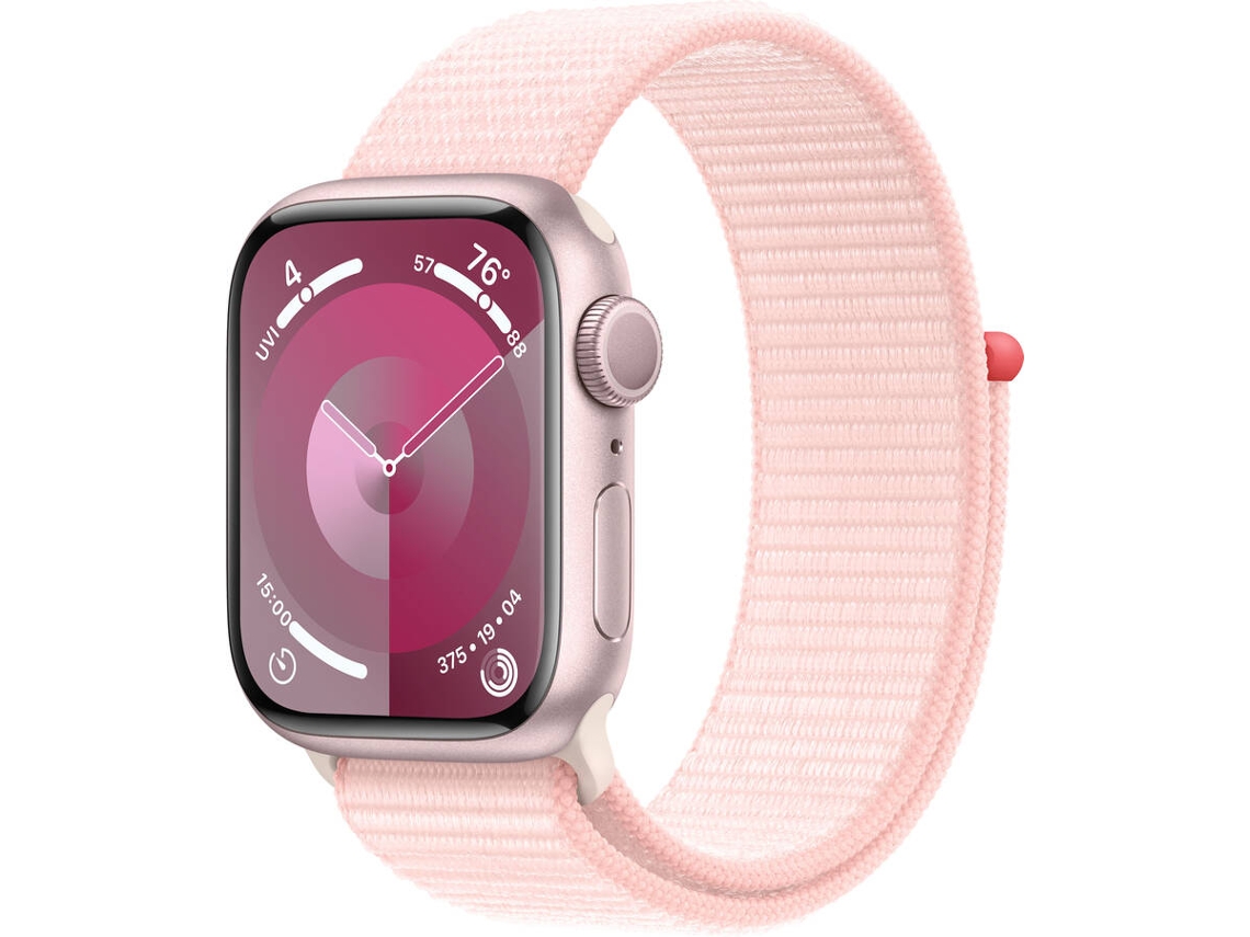 APPLE Watch Series GPS 41 mm Rosa con Loop Deportiva Rosa-claro Worten  Canarias