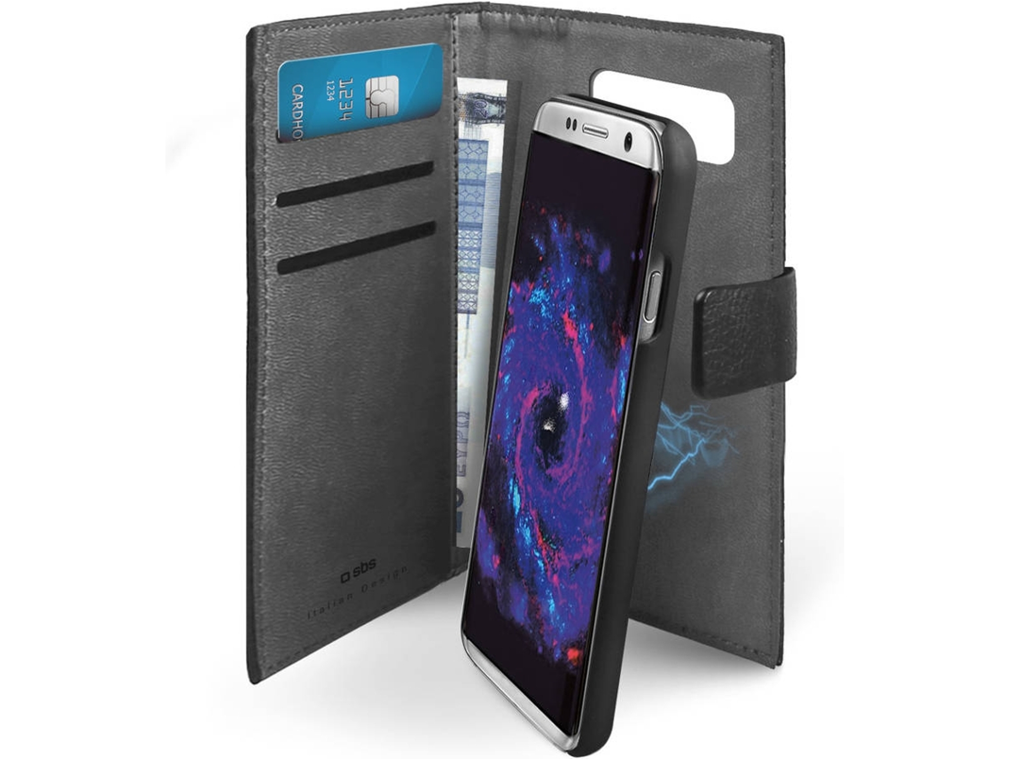 Funda Samsung Galaxy S8 SBS Duo Book Negro